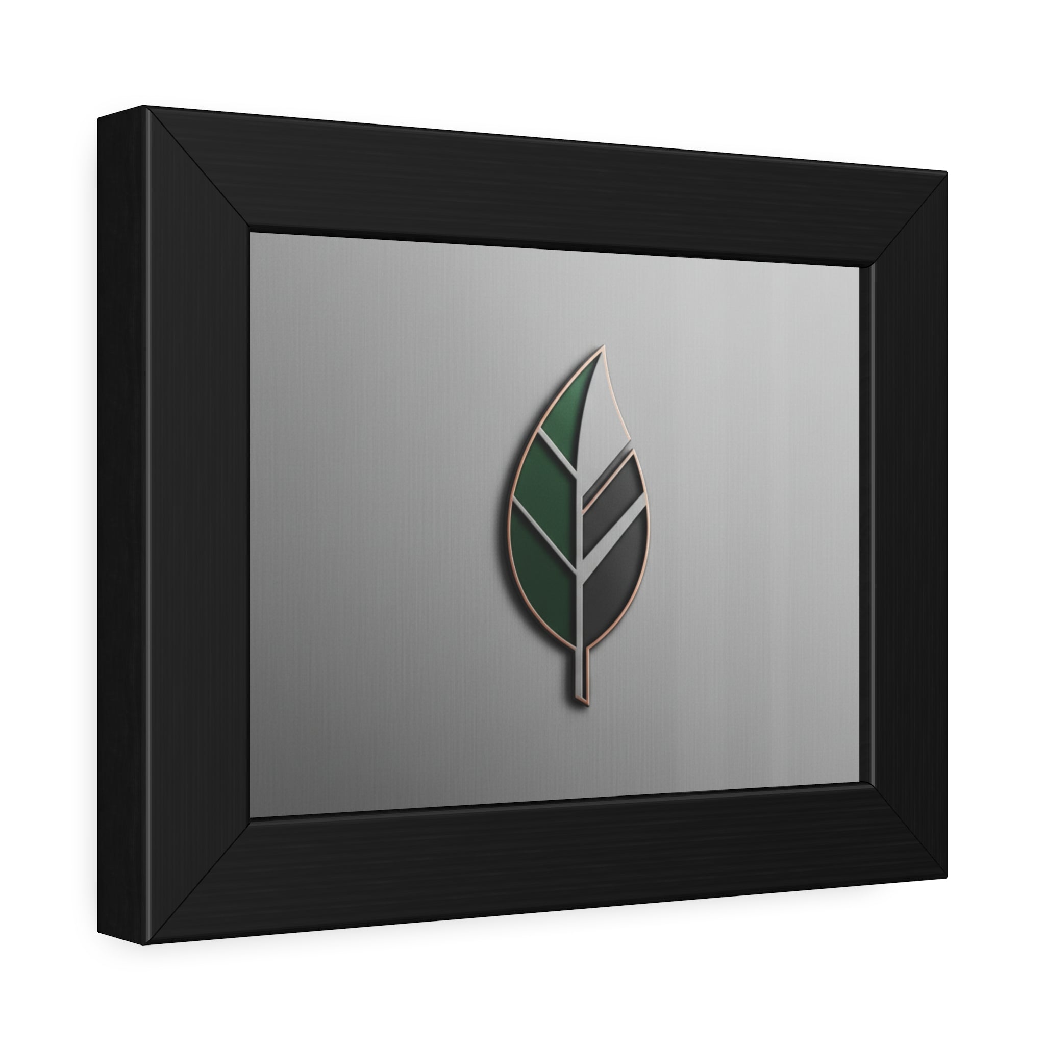 Modern Leaf Art Print, Framed Wall Decor, Nature-Inspired Home Accent, Minimalist Artwork, Botanical Gift for Plant Lovers