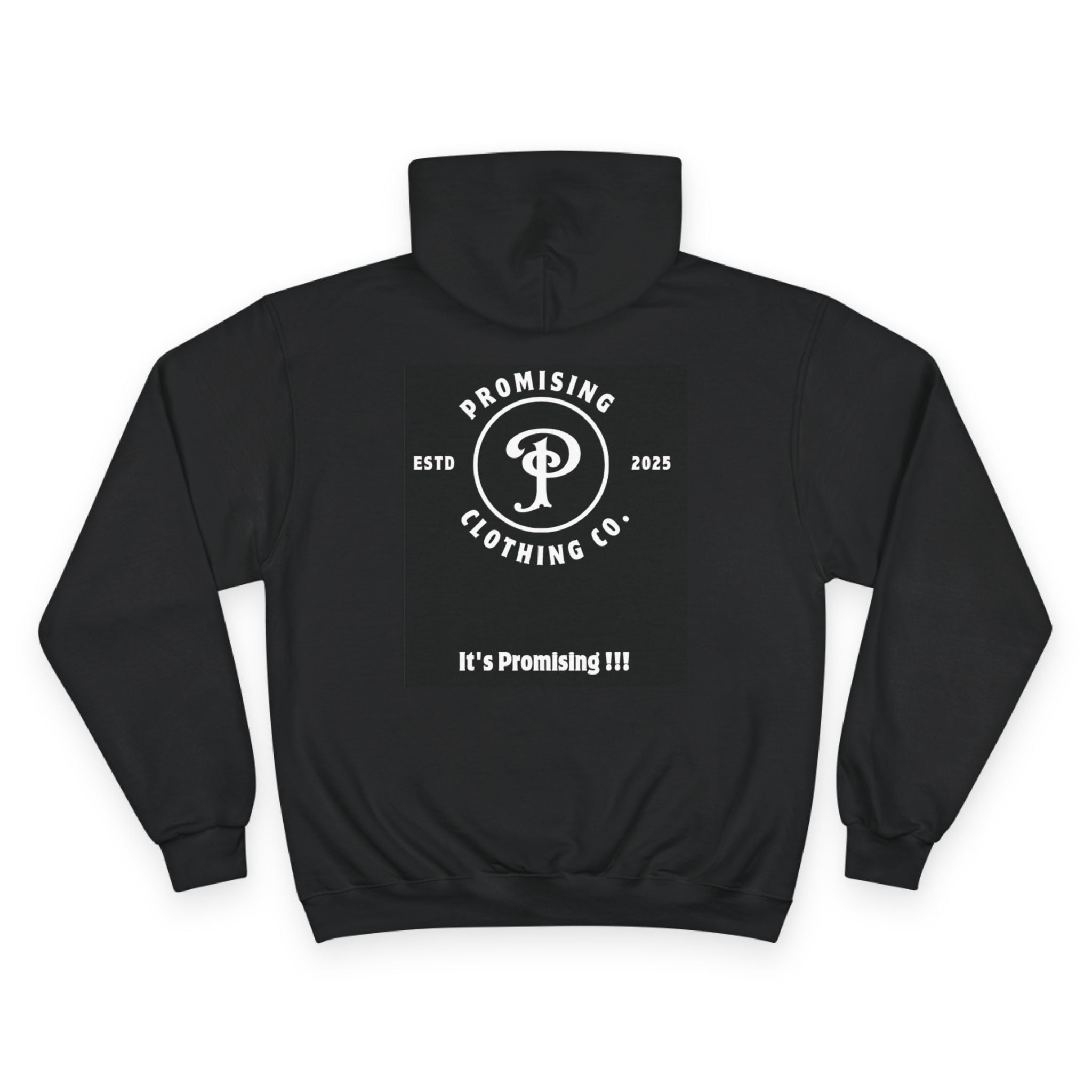Promising Champion Hoodie - Motivational Apparel, Positive Vibes Sweatshirt, Inspirational Jumper, Encouraging Pullover, Empowering Clothing