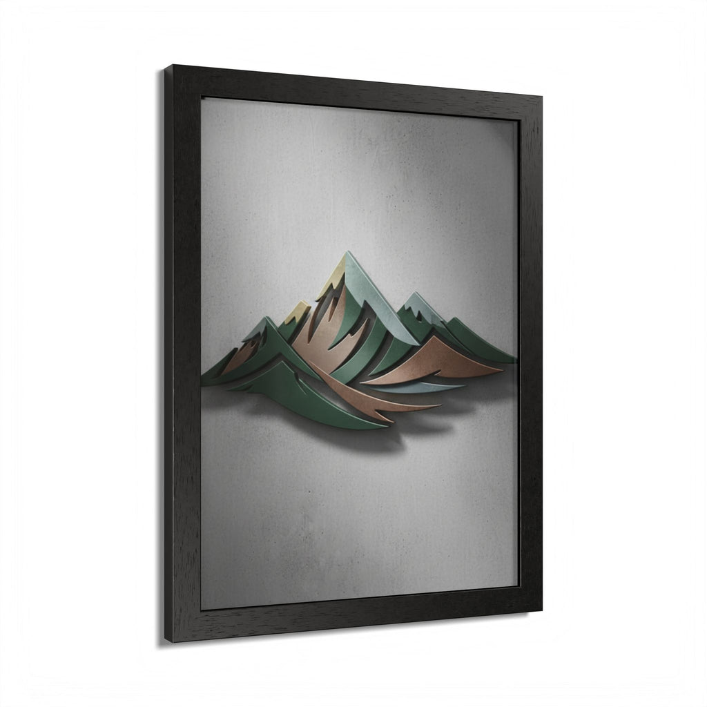Mountain Landscape Framed Poster Art Print, Nature Decor, Modern Wall Art, Gift for Outdoor Enthusiasts, Home Office Decor, Unique [...]