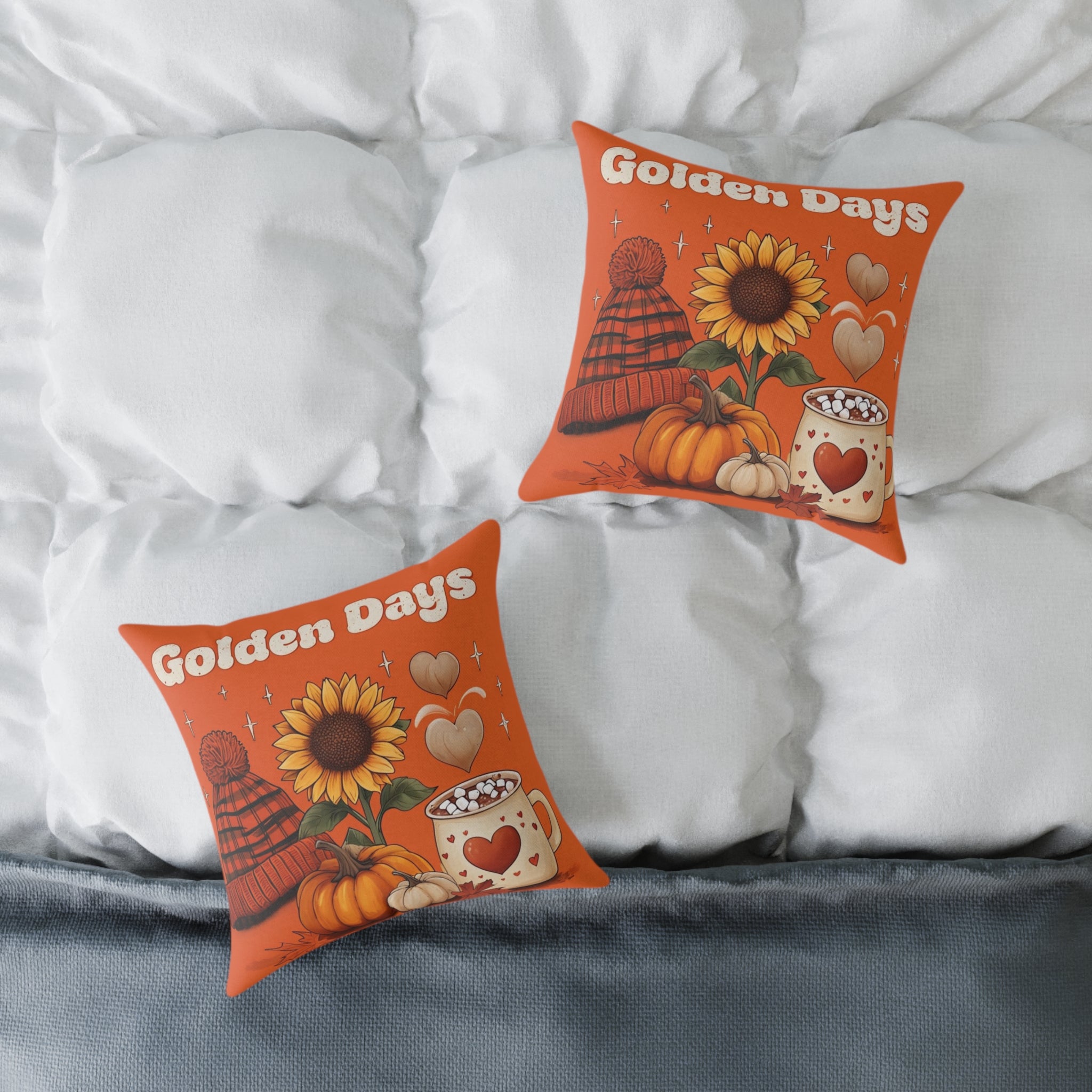 Canvas Pillow, Comely Square Decorative Cushion, Elegant Throw Pillow for Living Room, Bedroom Gift, Home Decor Accent, Sofa Pillow Cover,