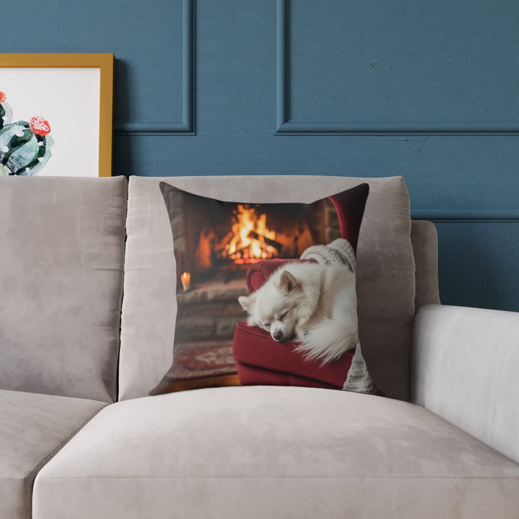 Dog Lovers Pillow, Square Pillow, Pet Owner Gift, Home Decor, Gift for Her, Dog Mom Gift