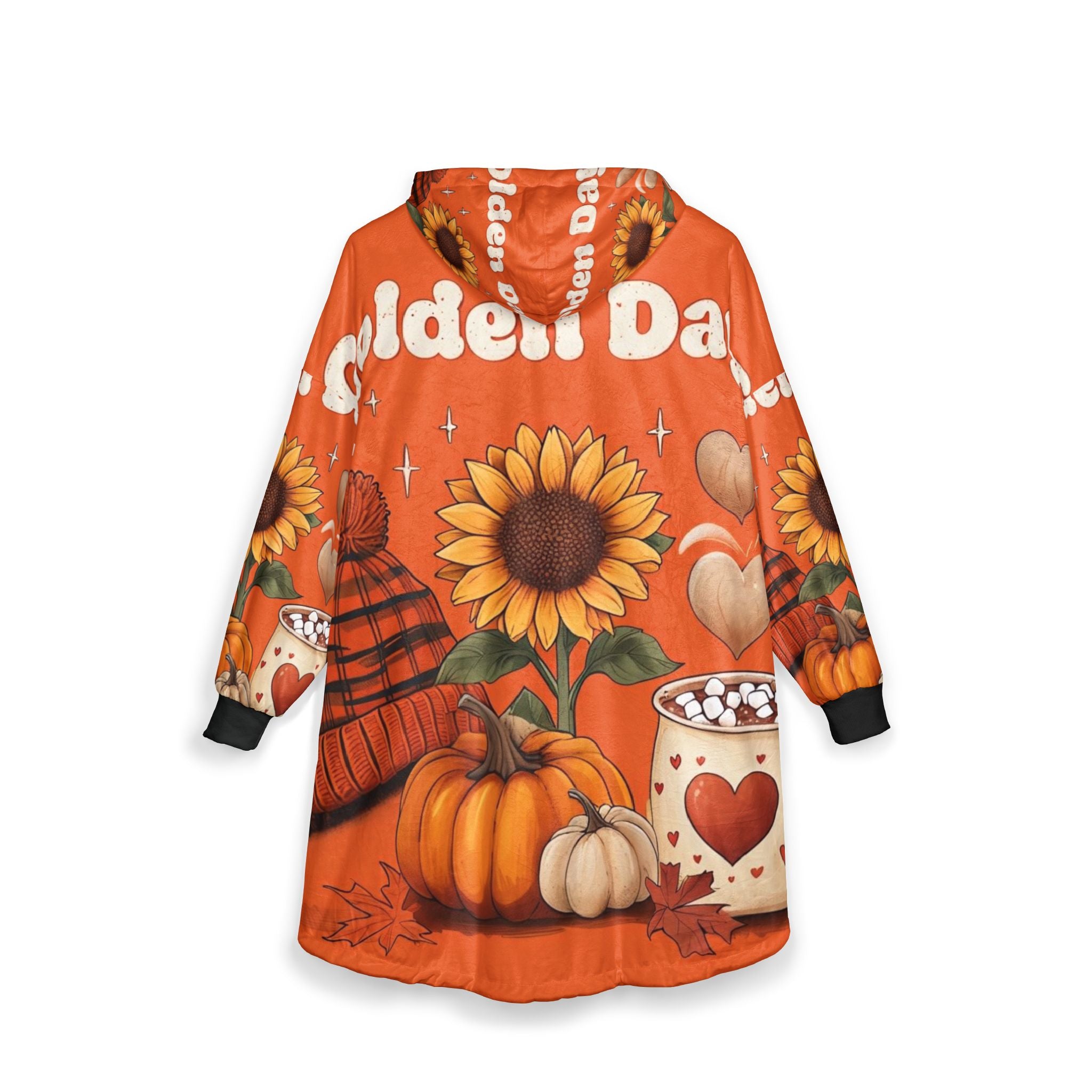 Pleasant Hooded Blanket for Everyone, Cozy Blanket, Warm Throw, Soft Sherpa Blanket, Snuggle Blanket, Gift for Him or Her