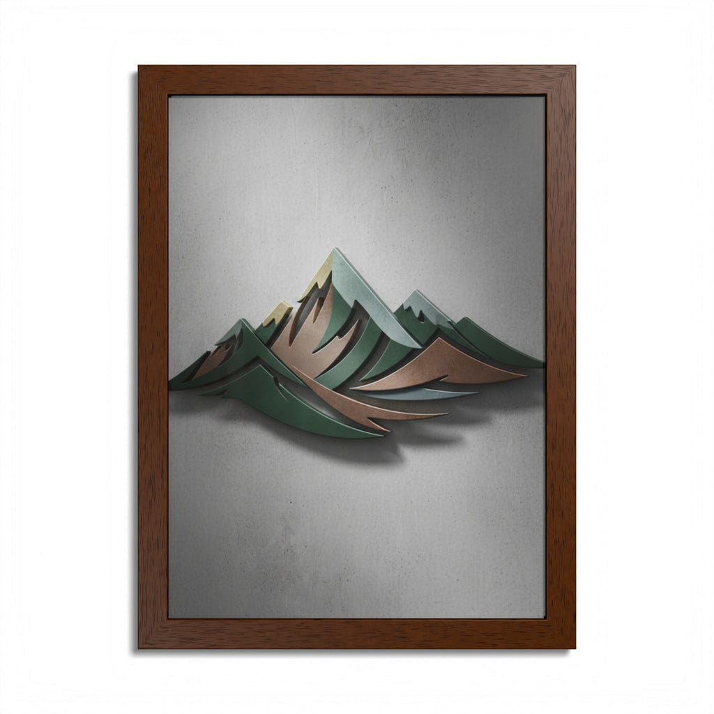 Mountain Landscape Framed Poster Art Print, Nature Decor, Modern Wall Art, Gift for Outdoor Enthusiasts, Home Office Decor, Unique [...]