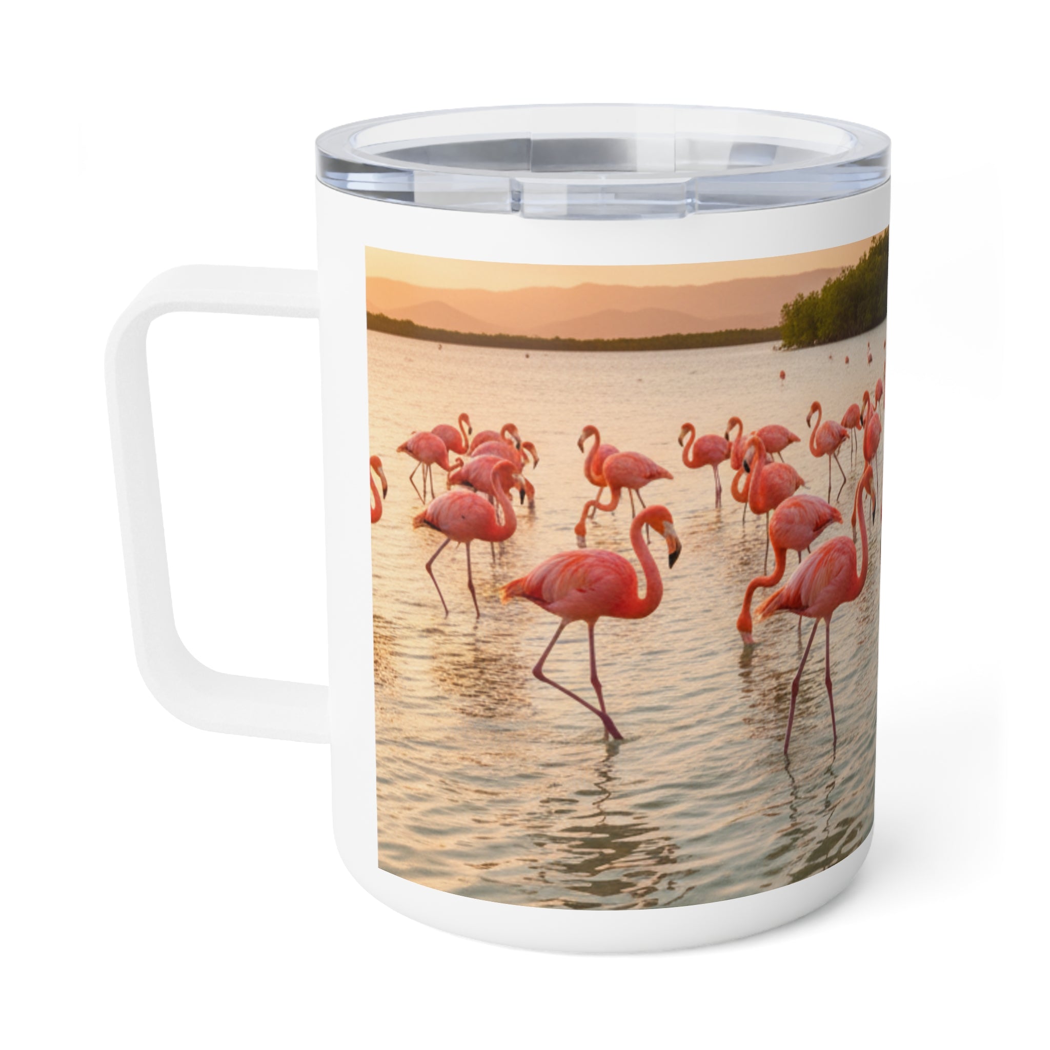 Coffee Mug, Beautiful and simple Ceramic Insulated Cup for Hot Beverages, Tea Mug, Home Office Kitchen Decor, Holiday Gift Idea, 10oz Mug